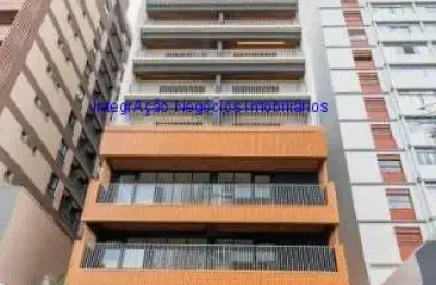 Apartamento studio 27m², 01 dormitório e 01 banheiro; (fotos ilustrativas).  condomínio com segurança, portaria, piscina,  academia e salão de festas