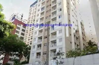 Apartamento 38m², 1 dormitório e 1 banheiro.   condomínio com portaria, churrasqueira, sauna, espaço gourmet na área comum, salão de festas e piscina.