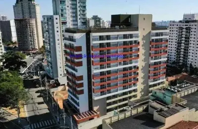 Apartamento studio 33m², 01 dormitório e 01 banheiro.  condomínio com portaria, segurança,  academia e salão de festa.  excelente localização