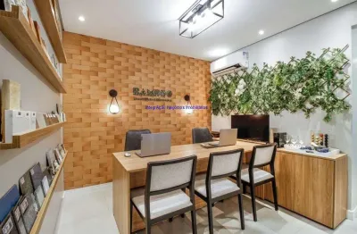 Conjunto comercial 76m², 02 salas, 01 copa e 01 banheiro.  condomínio com recepção.  excelente localização á 6 minutos andando para a estação do metrô