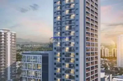 Apartamento studio 27m², 01 dormitório e 01 banheiro.  condomínio com portaria e segurança, piscina e academia.  excelente localização