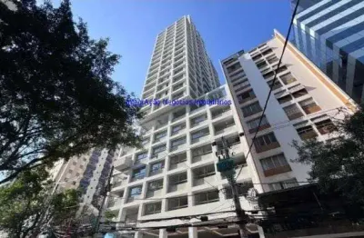 Apartamento studio 21m², 01 dormitório e 01 banheiro.  condomínio com portaria e segurança.  excelente localização á 4 minutos andando para a estação