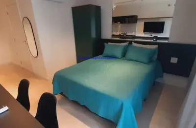 Apartamento studio 26m²,  01 dormitório e 01 banheiro.  condomínio com portaria, segurança e academia.  excelente localização, á 5 minutos andando