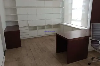 Conjunto comercial 58m², 02 salas, 01 copa, 01 banheiro e 01 vaga de garagem.  condomínio com recepção e segurança.  excelente localização á 6 minutos