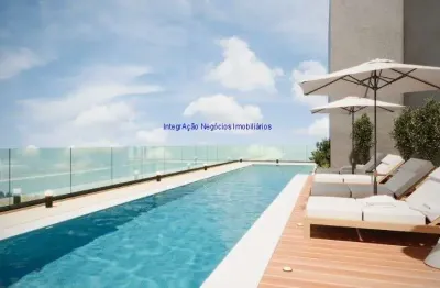 Apartamento studio nr 37,89m2, 01 dormitório e 01 banheiro; (fotos ilustrativas, entrega prevista para  agosto/2028).  condomínio com portaria