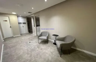 Conjunto comercial 86m², 03 salas, 01 copa, 03 banheiros e 03 vagas de garagem; (o imóvel será  alugado sem mobília. os móveis podem ser comprados