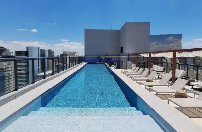 Condomínio com segurança, portaria, piscina, academia, churrasqueira, espaço gurmet e para festas, espaço verde e para pets.  Excelente localização