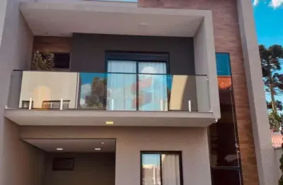 Casa com 3 quartos à venda na rua jacarezinho, pineville, pinhais por r$ 1.580.000