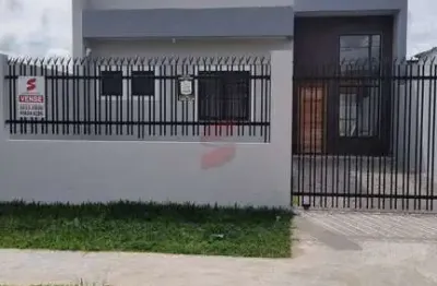 Casa com 3 quartos à venda na rua cambé, 925, alto tarumã, pinhais, 80 m2 por r$ 479.900