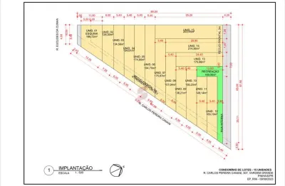 Terreno em condomínio fechado à venda na rua carlos pereira canani, 307, vargem grande, pinhais por r$ 163.800
