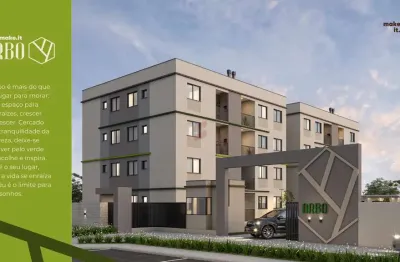 Apartamento com 2 quartos à venda na rua clóvis bevilaqua, 636, vargem grande, pinhais, 41 m2 por r$ 280.900