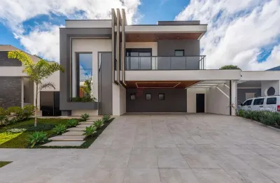 Casa em condomínio fechado com 3 quartos à venda na rua nova tirol, 1700, vila são tiago, piraquara, 220 m2 por r$ 1.650.000