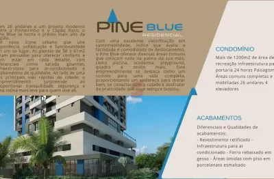 Apartamento com 2 quartos à venda na rua andré ferreira barbosa, 7137, capão raso, curitiba, 58 m2 por r$ 511.000