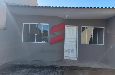 Casa com 3 quartos à venda na rua indaial, 70, vila são tiago, piraquara, 56 m2 por r$ 269.000
