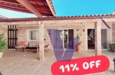 Casa com 4 dormitórios à venda, 440 m² de terreno por r$ 695.000 - nova itanhaém - praia - itanhaém/sp