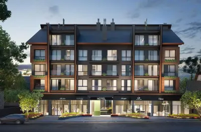 Apartamento 2 quartos sendo 2 suítes para venda no bairro centro em gramado