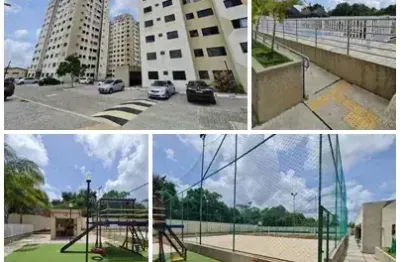 Apartamento com 2 quartos à venda na estrada para catre, 5, emaús, parnamirim, 50 m2 por r$ 190.000