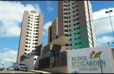 Apartamento com 2 quartos para alugar na rua edson teixeira da silva, 5, ponta negra, natal, 55 m2 por r$ 2.600
