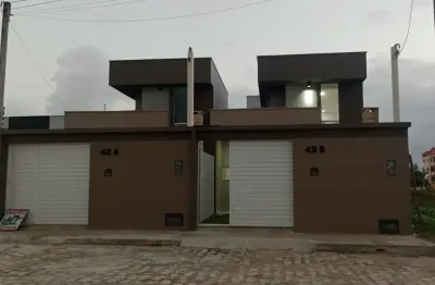 Casa com 3 quartos à venda na rua nova zelândia, 3, parque das nações, parnamirim, 68 m2 por r$ 300.000