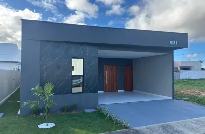 Casa em condomínio fechado com 3 quartos à venda na rua japão, 3, parque das nações, parnamirim, 120 m2 por r$ 550.000