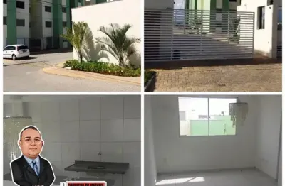 Apartamento com 2 quartos à venda na avenida eliza branco pereira dos santos, 4, parque das nações, parnamirim, 50 m2 por r$ 145.000
