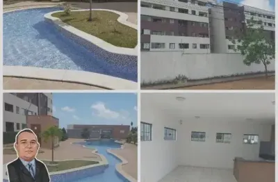 Apartamento com 2 quartos à venda na avenida eliza branco pereira dos santos, 4, parque das nações, parnamirim, 55 m2 por r$ 135.000