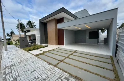 Casa em condomínio fechado com 3 quartos à venda na rua gilberto roberto gomes, 4, cajupiranga, parnamirim, 150 m2 por r$ 680.000