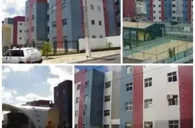 Apartamento com 2 quartos para alugar na avenida dos caiapós, 4, pitimbu, natal, 50 m2 por r$ 1.200