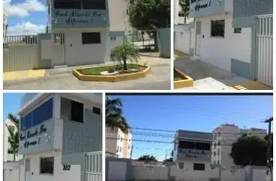 Apartamento com 2 quartos para alugar na avenida maria lacerda montenegro, 33, nova parnamirim, parnamirim, 55 m2 por r$ 1.500