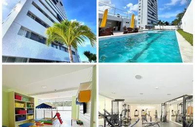 Apartamento com 3 quartos à venda na avenida nascimento de castro, 23, lagoa nova, natal, 88 m2 por r$ 629.000