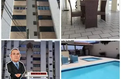 Apartamento com 3 quartos à venda na rua henrique castriciano, 4, ribeira, natal, 70 m2 por r$ 185.000