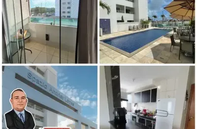 Apartamento com 2 quartos à venda na Rua Doutor Amaro Ienaga, 2, Pajuçara, Natal, 50 m2 por R$ 80.000