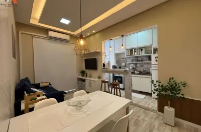 -cop 30 - apartamento com 2 quartos sendo 1 suíte no condominio ville solare! -área privativa de 52m² - 3 andar. -01 vaga de garagem.
