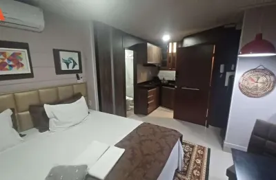 Apartamento  mobiliado tipo stúdio no bairro do marco. Área privativa de 32m² - apto 114