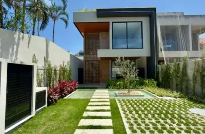 Casa em condomínio para venda em rio de janeiro, barra da tijuca, 4 dormitórios, 4 suítes, 6 banheiros, 3 vagas