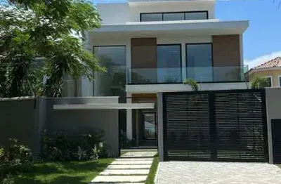 Casa em Condomínio para Venda em Rio de Janeiro, Barra da Tijuca, 5 dormitórios, 5 suítes, 7 banheiros, 4 vagas