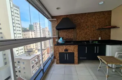 Apartamento com 3 quartos à venda na rua sampaio moreira, --, embaré, santos por r$ 1.810.000