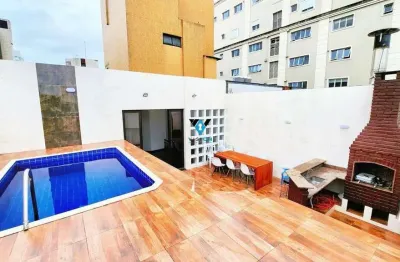 Cobertura com 4 quartos à venda na avenida washington luiz, --, boqueirão, santos por r$ 1.750.000