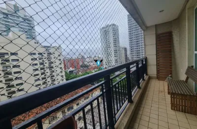 Apartamento com 3 quartos à venda na avenida washington luís, --, gonzaga, santos por r$ 1.490.000