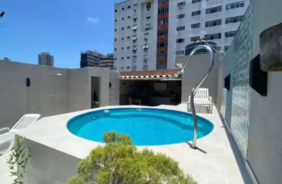 Casa com 3 quartos à venda na rua vahia de abreu, --, boqueirão, santos por r$ 1.480.000
