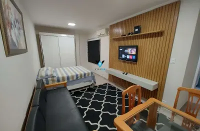 Apartamento com 1 quarto à venda na avenida barão de penedo, --, josé menino, santos por r$ 299.000