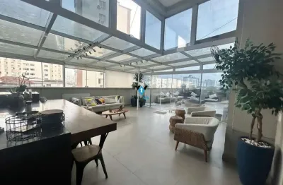 Apartamento com 3 quartos à venda na arnaldo de carvalho, --, campo grande, santos por r$ 1.400.000