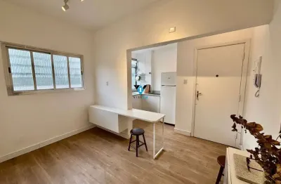 Apartamento com 1 quarto à venda na avenida doutor epitácio pessoa, --, boqueirão, santos por r$ 390.000