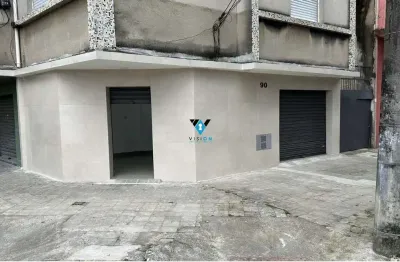 Apartamento com 2 quartos à venda na rua leonardo roitman, --, vila mathias, santos por r$ 450.000