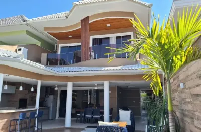 Recreio - linda casa duplex 4 quartos em condomínio com segurança 24hrs