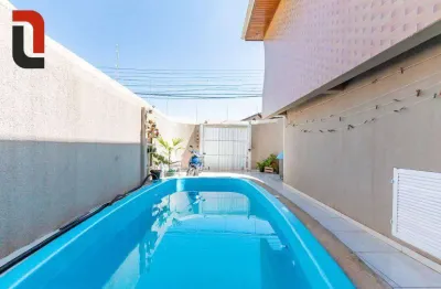 Casa com 3 dormitórios à venda, 220 m² por r$ 750.000,00 - parolin - curitiba/pr