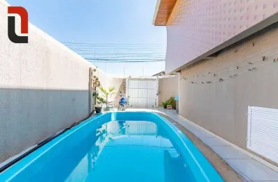 Casa com 3 dormitórios à venda, 220 m² por r$ 750.000,00 - parolin - curitiba/pr