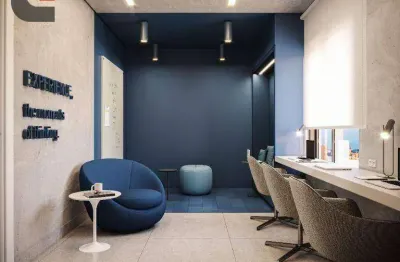 Studio com 1 dormitório à venda, 26 m² por r$ 392.800,00 - água verde - curitiba/pr