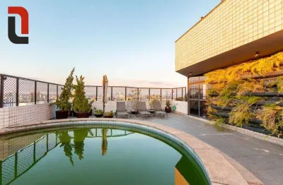 Cobertura com 5 dormitórios à venda, 828 m² por r$ 4.000.000,00 - batel - curitiba/pr