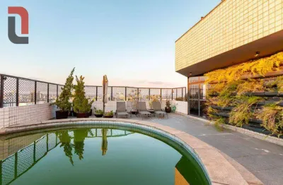 Cobertura com 5 dormitórios à venda, 828 m² por r$ 4.000.000,00 - batel - curitiba/pr